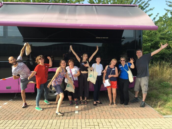 Baking on the Bertha Bus #neverstoplearning